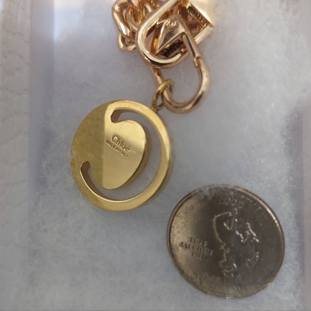 Authentic Chloe' charm Pendant Charm With Generic Chain And Fragrance Sample - Picture 8 of 8